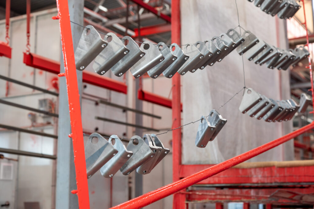 metal stamping finishing capabilities like powder coating